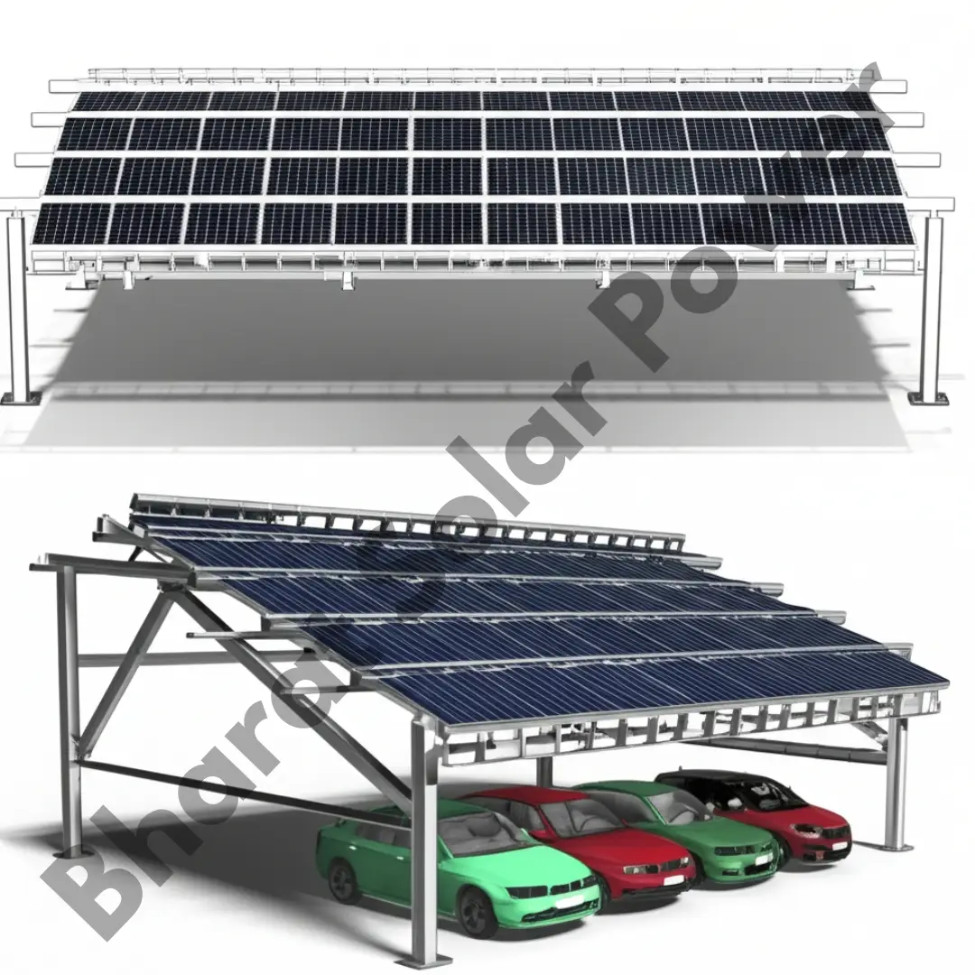 Car Port Solar Structure